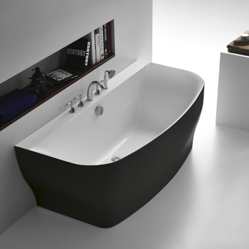Ванна акриловая BelBagno 165х80 см черная Nero - фото 1