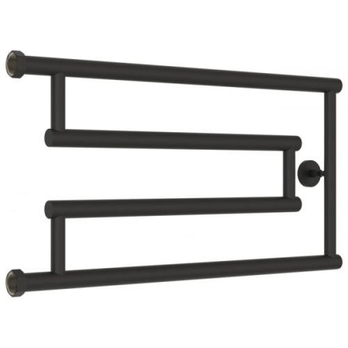 Полотенцесушитель водяной Сунержа High-Tech model G 65x32 см муар темный титан - фото 2