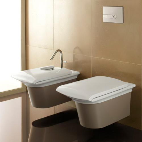 Унитаз подвесной Jacob Delafon Stillness E1303-00 белый, сиденье с микролифтом - фото 2