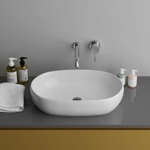 Раковина Grossman 60 см белая - фото 3