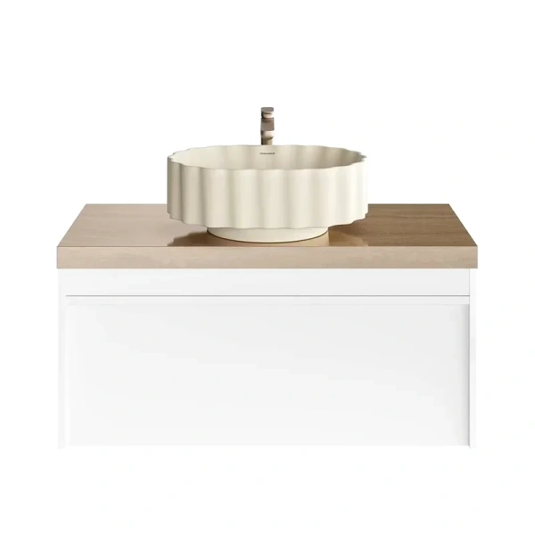 Тумба под раковину подвесная Kerama Marazzi Modula 100 см белая - фото 3
