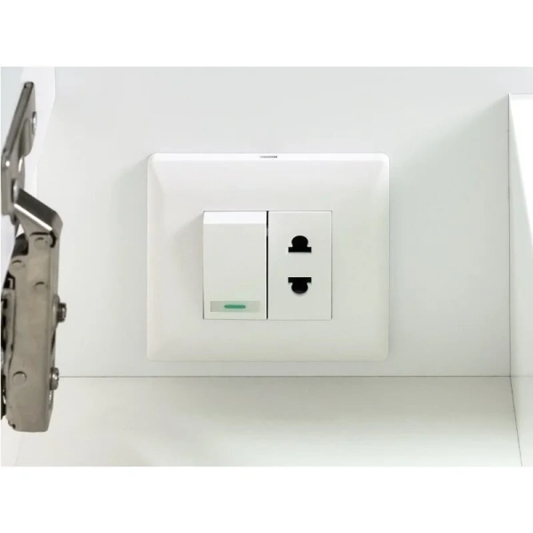 Зеркальный шкаф с подсветкой Misty Урал 50 см левый index_1 - фото 9