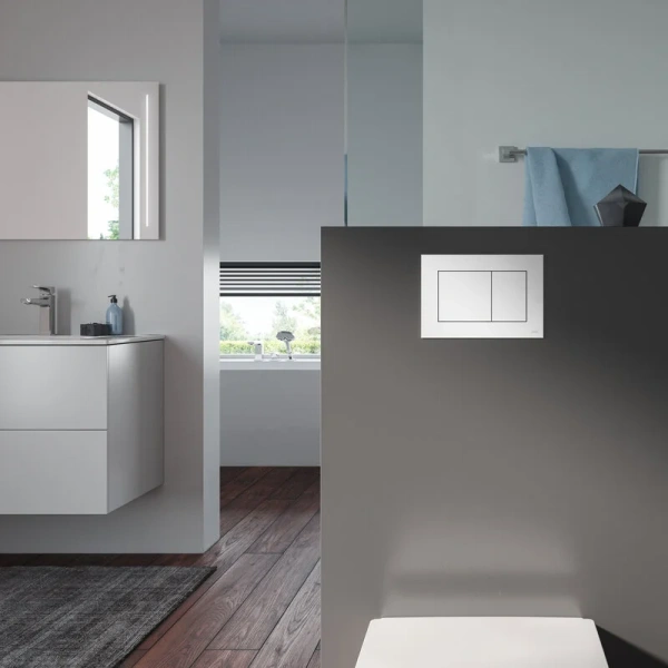 Инсталляция для унитаза Tece TECEbase 2.0 с белой кнопкой смыва - фото 3