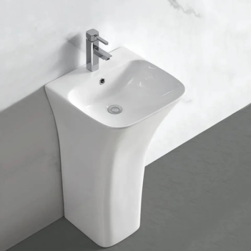 Раковина напольная Ceruttispa Luca 45 см белая - фото 2