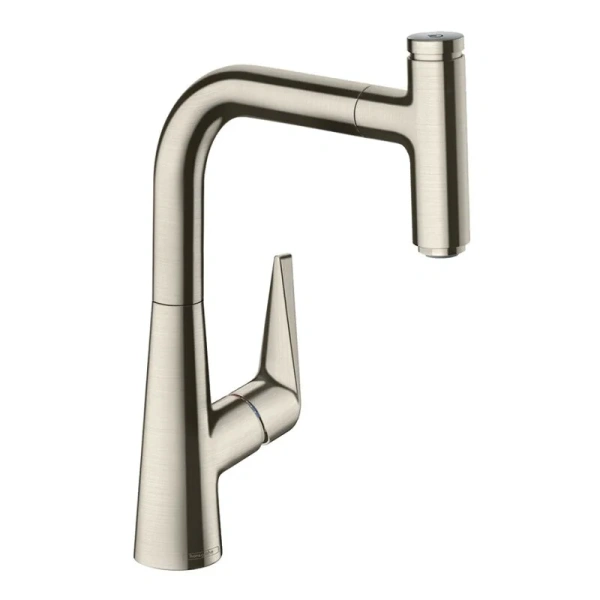 Смеситель для кухни Hansgrohe Talis Select M сталь, современные, hi-tech - фото 3