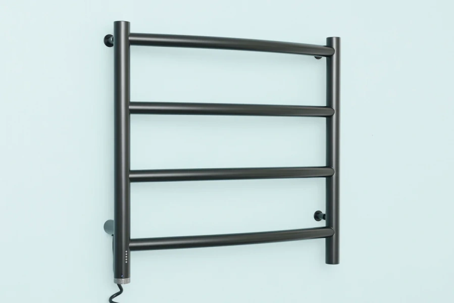 Полотенцесушитель электрический Сунержа Галант 4.0 50х50 см левый, черный матовый, современные, hi-tech - фото 2