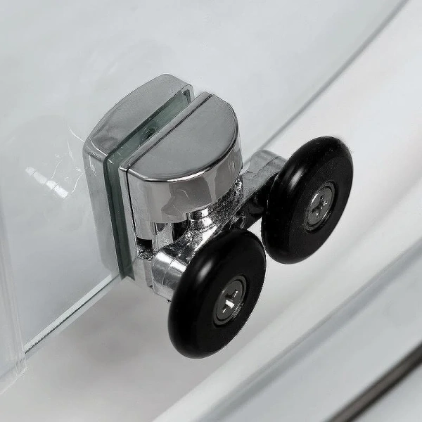 Душевой уголок WasserKRAFT Lippe 90х90 см профиль хром, прозрачные - фото 8