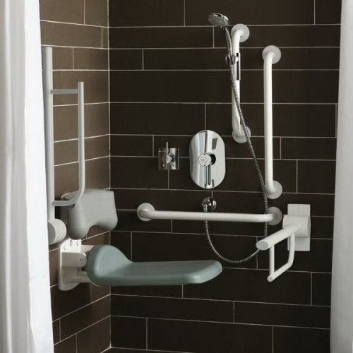 Поручень для ванной Ideal Standard Contour S6454 опорный прямой - фото 4