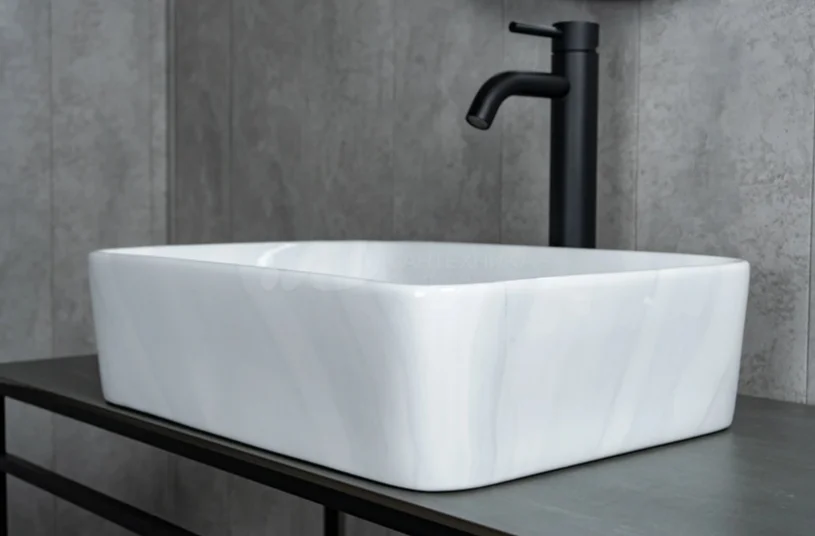 Раковина GID Geometrico Mnc600 48 см под камень - фото 4