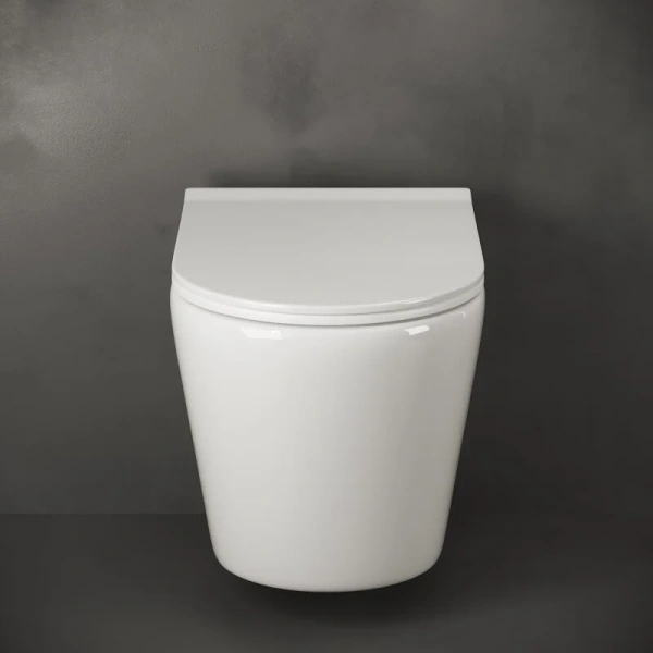Унитаз подвесной Ceramica Nova Highlight с сиденьем микролифт - фото 3