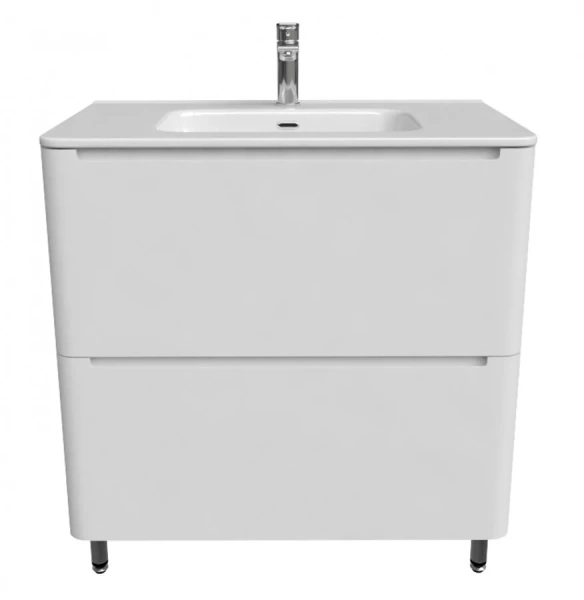 Тумба с раковиной напольная IDDIS Edifice EDI80WFi95K 80 см с доводчиками, напольная, пристенная - фото 4