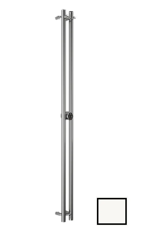 Полотенцесушитель электрический Terminus Дуо круг1600 11х160 см хром - фото 1