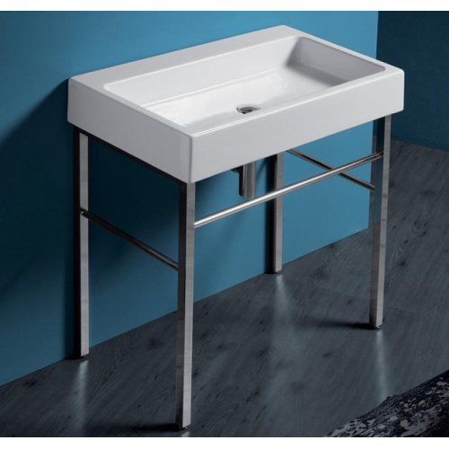 Раковина консоль Simas Frozen U 90 - фото 2