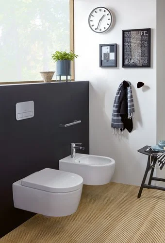Биде подвесное Villeroy & Boch Avento белое - фото 3
