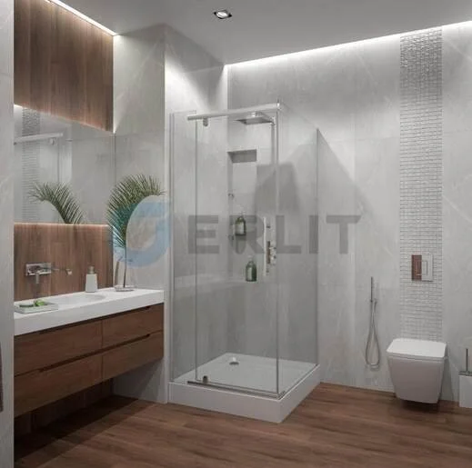 Душевой уголок Erlit Comfort 88х88 см стекло прозрачное, 90х90 - фото 5