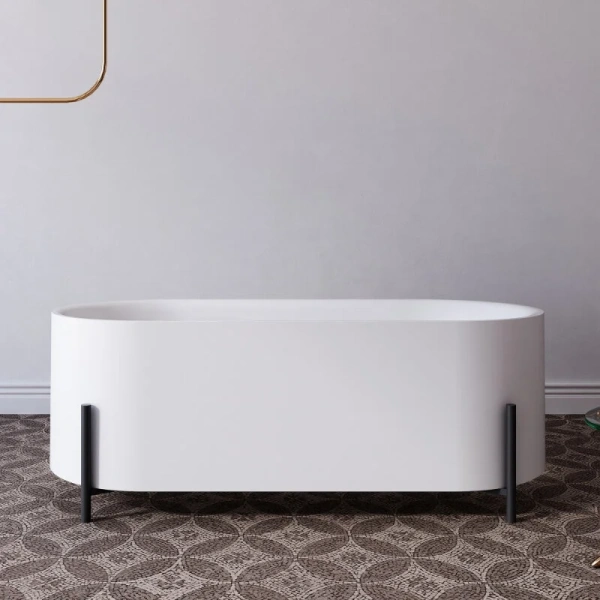 Ванна акриловая Abber 170x75 см отдельностоящая - фото 1