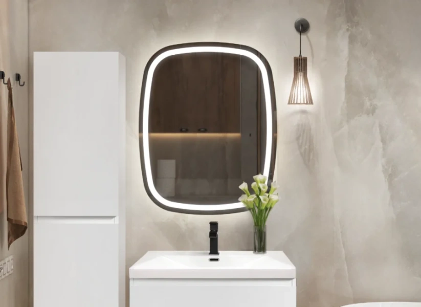 Зеркало с подсветкой Cezares Molveno 100 см с датчиком движения index_1 - фото 8