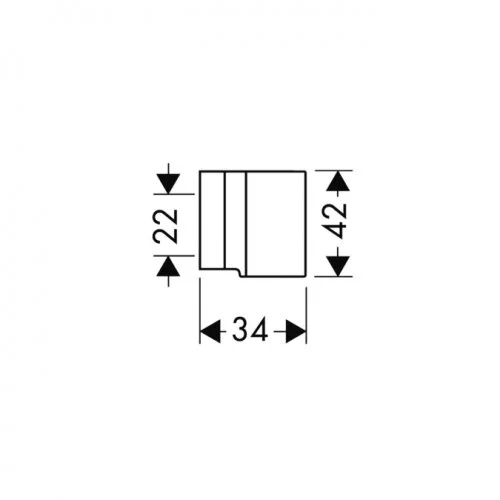 Держатель для душевой лейки Axor Starck 27515000 - фото 2