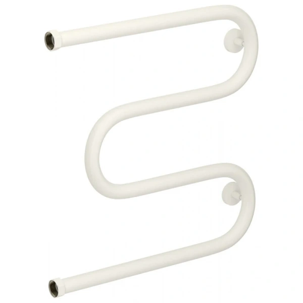 Полотенцесушитель водяной Сунержа М-образный 50х50 см белый матовый - фото 1