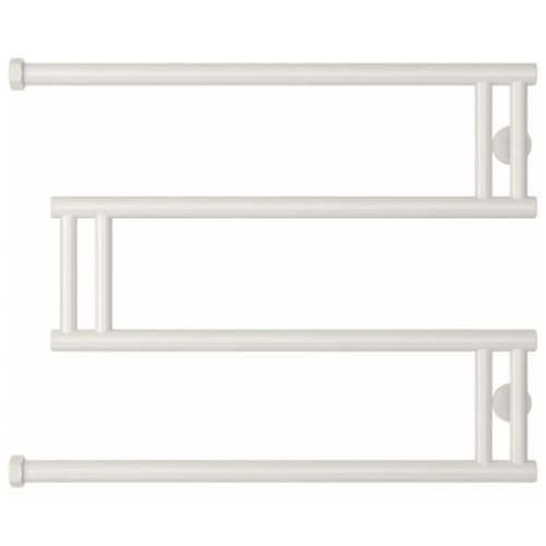 Полотенцесушитель водяной Сунержа High-Tech model M 65x50 см из нержавеющей стали, белый - фото 2