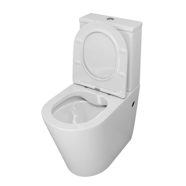 Унитаз компакт Grossman Color безободковый белый - фото 4