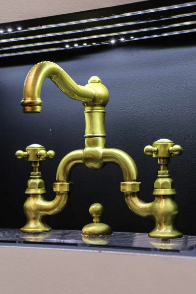 Смеситель для раковины, ручка 78 P. Mont Blanc Anticata, Nicolazzi D.Anglaises 1419, с поворотным изливом - фото 6