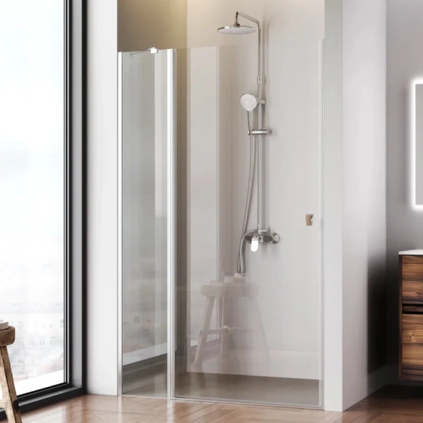 Душевая дверь в нишу Am.Pm Sunny 120 см профиль хром - фото 1