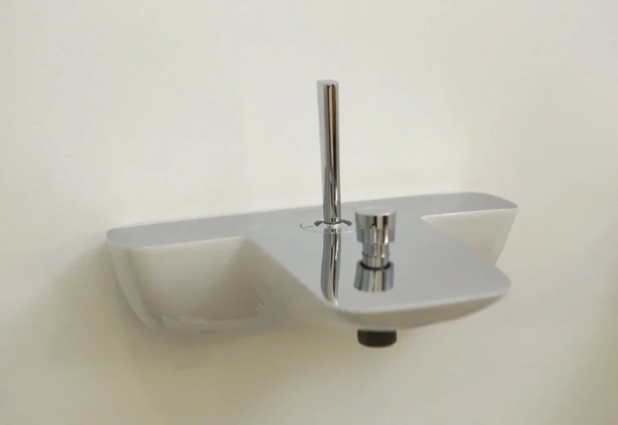 Смеситель для ванны Hansgrohe PuraVida хром/белый, хром, белые, комбинированные - фото 4