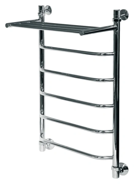 Полотенцесушитель водяной Ника Trapezium 80x50 см хром - фото 1