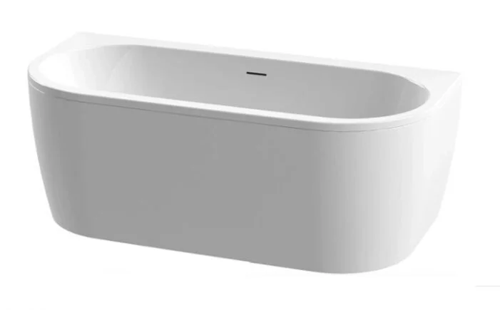 Ванна акриловая Cezares Slim Wall-180-80-44-W37, 180 x 80 см, белый - фото 3