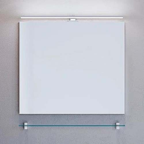 Зеркало с подсветкой Velvex Klaufs 80 см с led светильником - фото 2