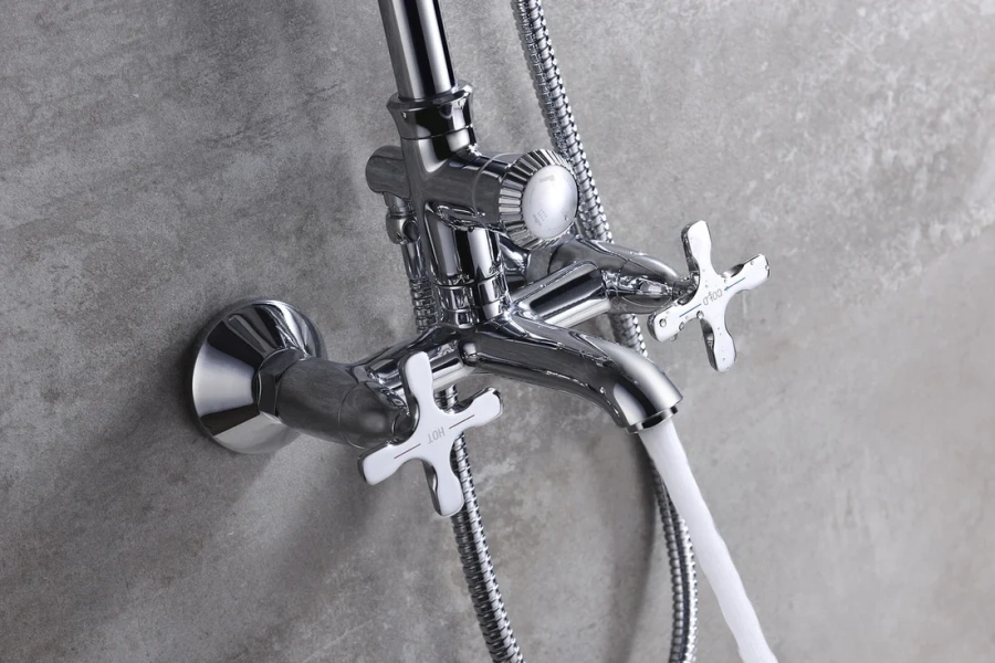 Душевая стойка, хром Lemark Duetto LM5762C - фото 3