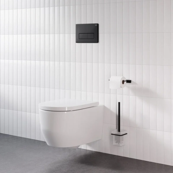 Клавиша смыва IDDIS Profix Air черная - фото 3