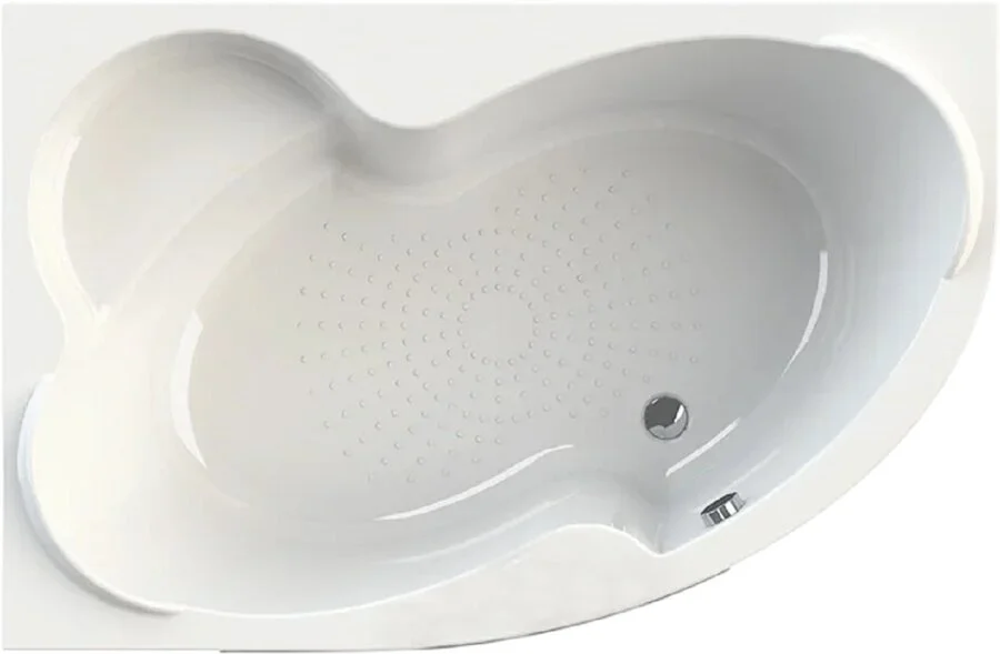 Акриловая ванна Радомир Ирма 2-78-0-1-9-217/2-78-0-2-9-217, 169 x 110 см, L/R, фронтальный экран, каркас в комплекте, белая - фото 1