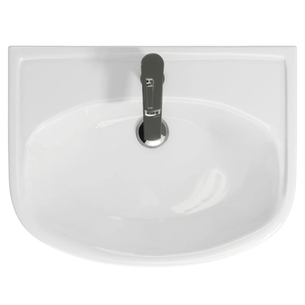 Раковина Cersanit Erica 60 см белая - фото 3