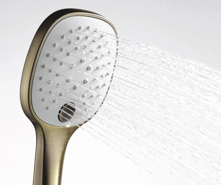 Душевой комплект WasserKRAFT Exter светлая бронза, по запросу - фото 5