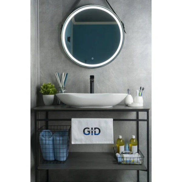 Раковина GID Lago N9175 67 см белая - фото 4