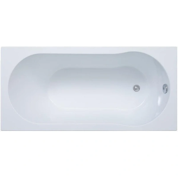 Ванна акриловая Aquanet Light 243871, 160 x 70 см, с каркасом, цвет белый - фото 1