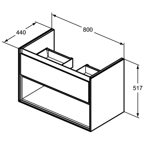 Схема, моноблок, под накладную раковину - фото 5