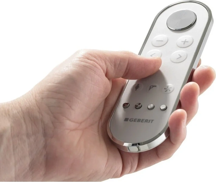 Унитаз подвесной Geberit AquaClean белый, в наличии - фото 9