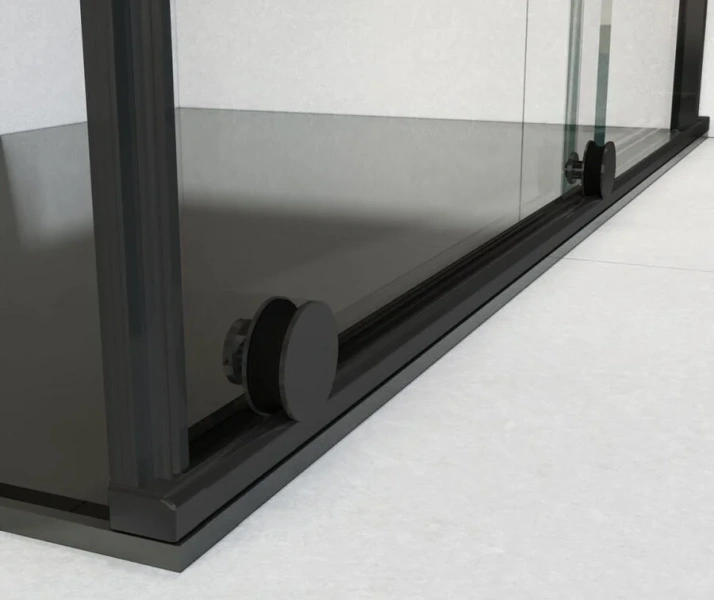 Душевой уголок Vincea Arno VSR-1A9012C 120х90 см раздвижная дверь, недорогие, стеклянные, угловые, без поддона - фото 6