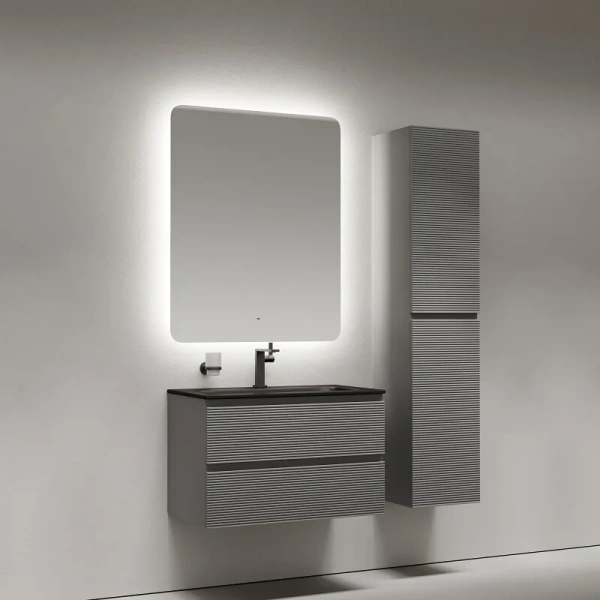 Зеркало с подсветкой Sancos Ray 80 см прямоугольное - фото 3