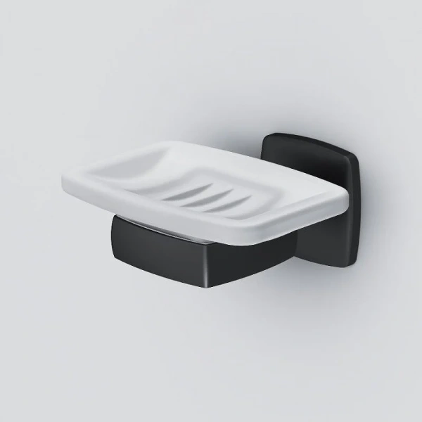 Набор аксессуаров для ванной Am.Pm Gem черный, нет в наличии - фото 6