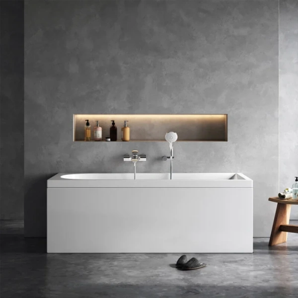 Ванна акриловая Am.Pm Spirit 170х75 см пристенная W72A-170-075W-A2 - фото 4