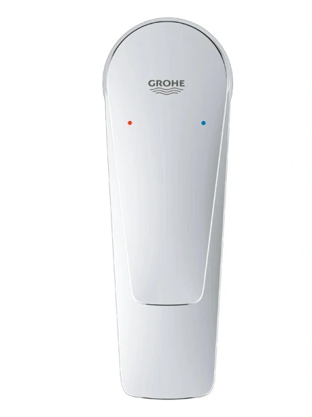 Смеситель для раковины Grohe BauEdge хром, из латуни, округлая форма - фото 5