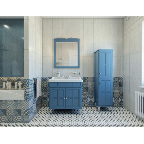 Тумба с раковиной напольная Caprigo Borgo 33412CH-B 80 см МДФ - фото 2