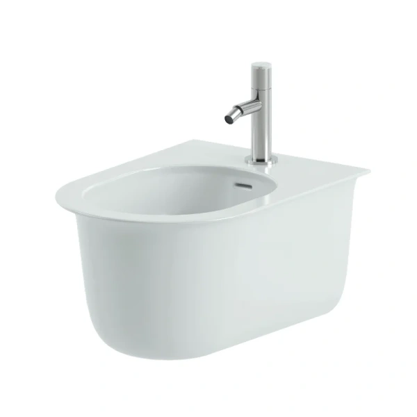 Биде подвесное ArtCeram Chic белый матовый - фото 1