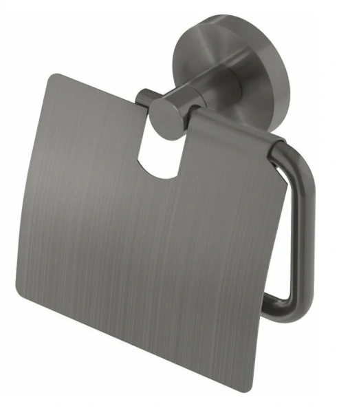 Бумагодержатель Cezares Relax оружейная сталь - фото 1