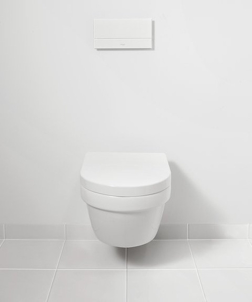 Унитаз подвесной Villeroy & Boch Architectura альпийский белый с покрытием CeramicPlus, белые - фото 6