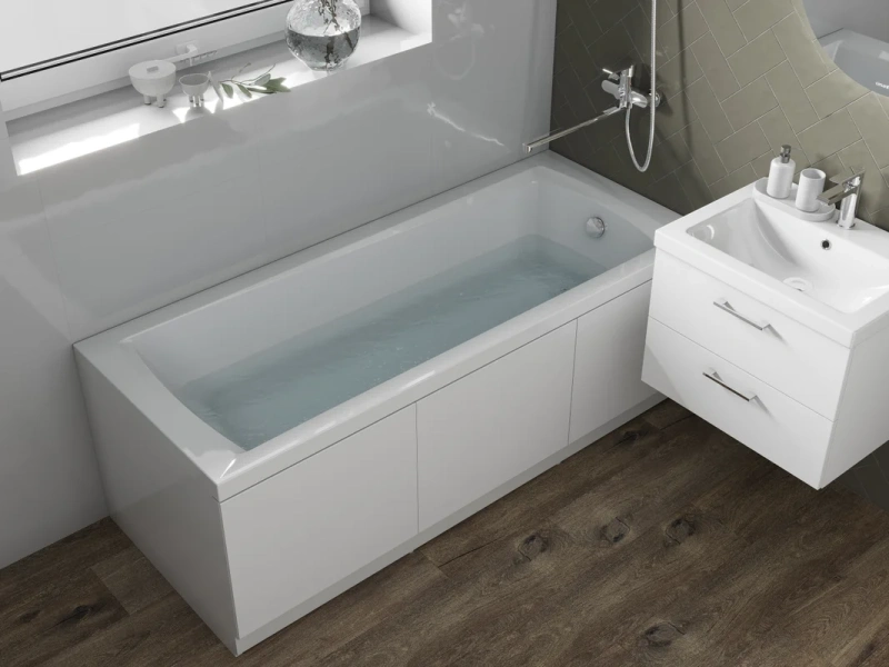 Смеситель для ванны Cersanit Brasko хром - фото 3